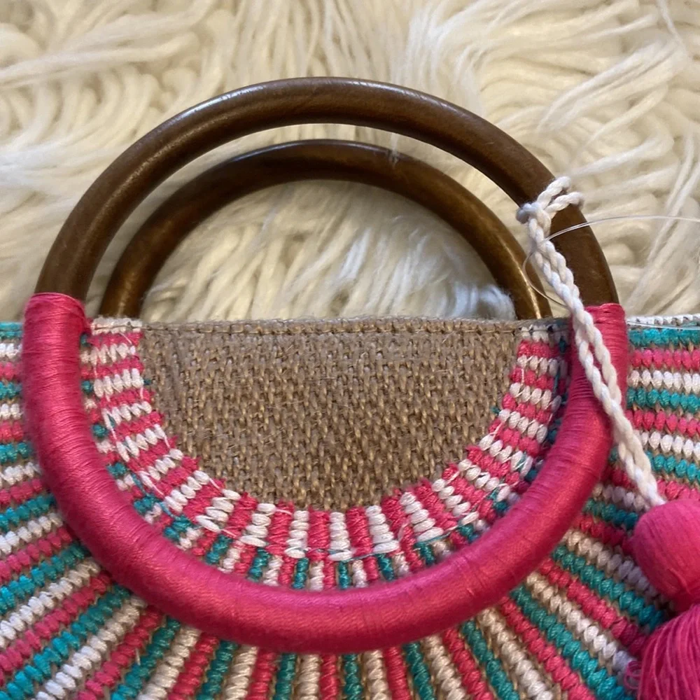 NWT Brooke Webb for Anna & Ava Clutch very beautiful hand made see all photos - Picture 3 of 12